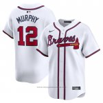 Maglia Baseball Uomo Atlanta Braves Sean Murphy Home Limited Bianco