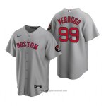 Maglia Baseball Uomo Boston Red Sox Alex Verdugo Replica Grigio