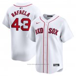 Maglia Baseball Uomo Boston Red Sox Ceddanne Rafaela Home Limited Bianco