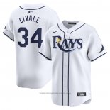 Maglia Baseball Uomo Tampa Bay Rays Aaron Civale Home Limited Bianco