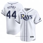 Maglia Baseball Uomo Tampa Bay Rays Ryan Pepiot Home Limited Bianco