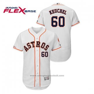 Maglia Baseball Uomo Houston Astros Dallas Keuchel Flex Base Bianco