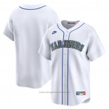 Maglia Baseball Uomo Seattle Mariners Cooperstown Collection Limited Bianco