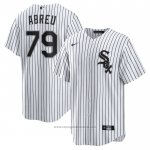 Maglia Baseball Uomo Chicago White Sox Jose Abreu Primera Replica Bianco