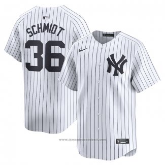 Maglia Baseball Uomo New York Yankees Clarke Schmidt Home Limited Bianco