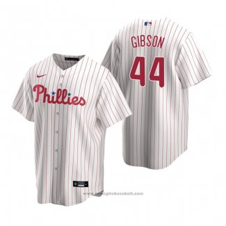 Maglia Baseball Uomo Philadelphia Phillies Kyle Gibson Replica Home Bianco