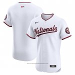 Maglia Baseball Uomo Washington Nationals Home Elite Bianco