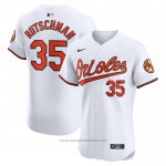 Maglia Baseball Uomo Baltimore Orioles Adley Rutschman Home Elite Bianco