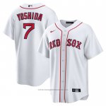 Maglia Baseball Uomo Boston Red Sox Masataka Yoshida Home Replica Bianco