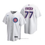 Maglia Baseball Uomo Chicago Cubs Clint Frazier Replica Home Bianco