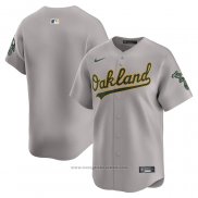 Maglia Baseball Uomo Oakland Athletics Away Limited Grigio