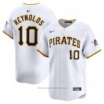 Maglia Baseball Uomo Pittsburgh Pirates Bryan Reynolds Home Limited Bianco