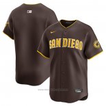 Maglia Baseball Uomo San Diego Padres Away Limited Marrone