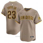 Maglia Baseball Uomo San Diego Padres Fernando Tatis JR. Alternato Limited Marrone