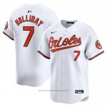 Maglia Baseball Uomo Baltimore Orioles Jackson Holliday Home Limited Bianco