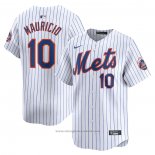 Maglia Baseball Uomo New York Mets Ronny Mauricio Home Limited Bianco
