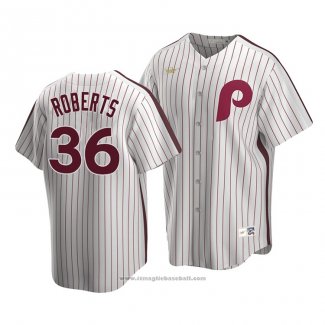 Maglia Baseball Uomo Philadelphia Phillies Robin Roberts Cooperstown Collection Primera Bianco