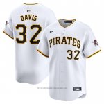 Maglia Baseball Uomo Pittsburgh Pirates Henry Davis Home Limited Bianco