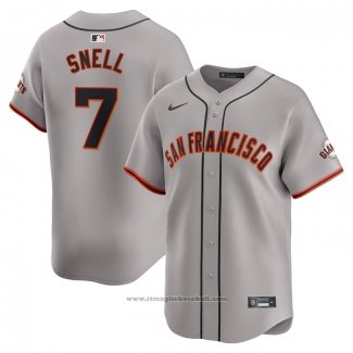 Maglia Baseball Uomo San Francisco Giants Blake Snell Away Limited Grigio