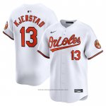 Maglia Baseball Uomo Baltimore Orioles Heston Kjerstad Home Limited Bianco