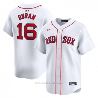 Maglia Baseball Uomo Boston Red Sox Jarren Duran Home Limited Bianco