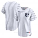 Maglia Baseball Uomo New York Yankees Cooperstown Collection Limited Bianco