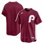 Maglia Baseball Uomo Philadelphia Phillies Cooperstown Collection Limited Rosso
