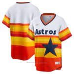 Maglia Baseball Uomo Houston Astros Primera Cooperstown Collection Bianco