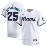 Maglia Baseball Uomo Miami Marlins Christian Bethancourt Home Limited Bianco