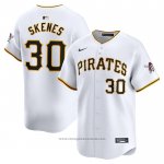 Maglia Baseball Uomo Pittsburgh Pirates Paul Skenes Home Limited Bianco