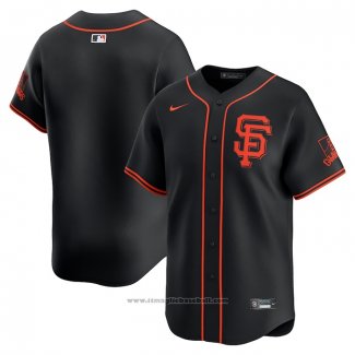 Maglia Baseball Uomo San Francisco Giants Alternato Limited Nero