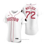 Maglia Baseball Uomo Boston Red Sox Garrett Whitlock Autentico Bianco