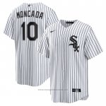 Maglia Baseball Uomo Chicago White Sox Yoan Moncada Primera Replica Bianco