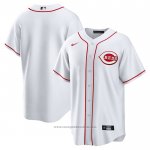 Maglia Baseball Uomo Cincinnati Reds Primera Replica Bianco