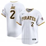 Maglia Baseball Uomo Pittsburgh Pirates Connor Joe Home Limited Bianco