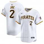 Maglia Baseball Uomo Pittsburgh Pirates Connor Joe Home Limited Bianco