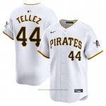 Maglia Baseball Uomo Pittsburgh Pirates Rowdy Tellez Home Limited Bianco