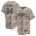 Maglia Baseball Uomo San Diego Padres Dylan Cease Alternato Replica Camo