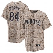 Maglia Baseball Uomo San Diego Padres Dylan Cease Alternato Replica Camo