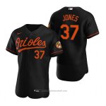 Maglia Baseball Uomo Baltimore Orioles Jahmai Jones Autentico Alternato Nero