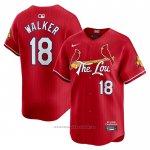 Maglia Baseball Uomo St. Louis Cardinals Lars Nootbaar Big Tall Alternato Replica Rosso