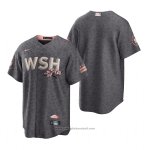 Maglia Baseball Uomo Washington Nationals 2022 City Connect Replica Grigio