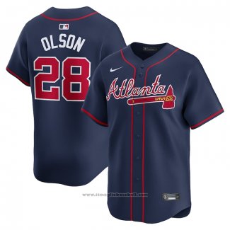 Maglia Baseball Uomo Atlanta Braves Matt Olson Alternato Limited Blu