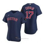 Maglia Baseball Uomo Boston Red Sox Nathan Eovaldi Autentico Blu