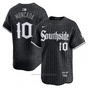 Maglia Baseball Uomo Chicago White Sox Yoan Moncada City Connect Nero