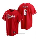 Maglia Baseball Uomo Cincinnati Reds Jonathan India Replica Rosso