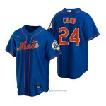 Maglia Baseball Uomo New York Mets Robinson Cano Alternato Blu