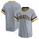 Maglia Baseball Uomo Pittsburgh Pirates Cooperstown Collection Limited Grigio