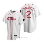 Maglia Baseball Uomo Boston Red Sox Xander Bogaerts Replica Bianco