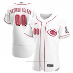 Maglia Baseball Uomo Cincinnati Reds Primera Pick-A-player Retired Roster Autentico Bianco